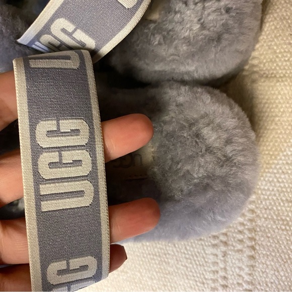 UGG classic slippers oh yeah! Grey size 5.5 - Picture 7 of 16
